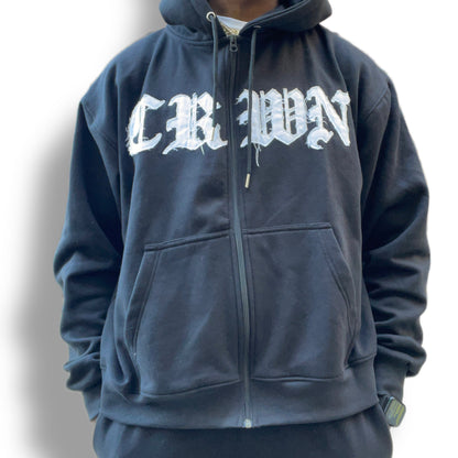 CRWN Zip-Up Jacket